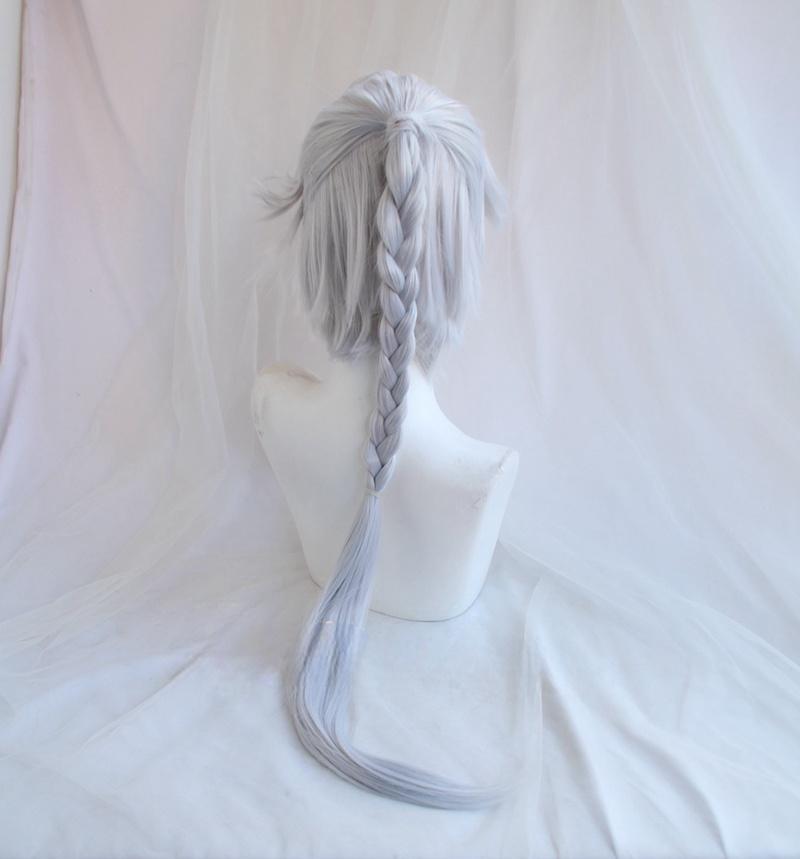 Cosplay Wig Final Fantasy Alisaie Leveilleur Character Wig Halloween props Suitable for role-playing Heat Resistant Stylable Multiple Bright Colors Gift for Comic Exhibition Enthusiasts Holiday - Image 4