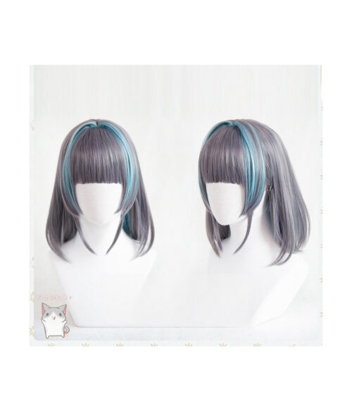 Cosplay Wig Compatible with Azur Lane Cheshire Character Wig Suitable for role-playing Heat Resistant Stylable Multiple Bright Colors Gift for Comic Exhibition Enthusiasts Holiday