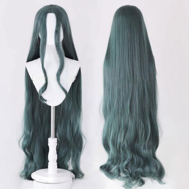 Cosplay Wig Compatible with Danganronpa Shirogane Tsumugi Character Wig Halloween props Suitable for role-playing Heat Resistant Stylable Multiple Bright Colors Gift for Comic Exhibition Enthusiasts Holiday - Image 5
