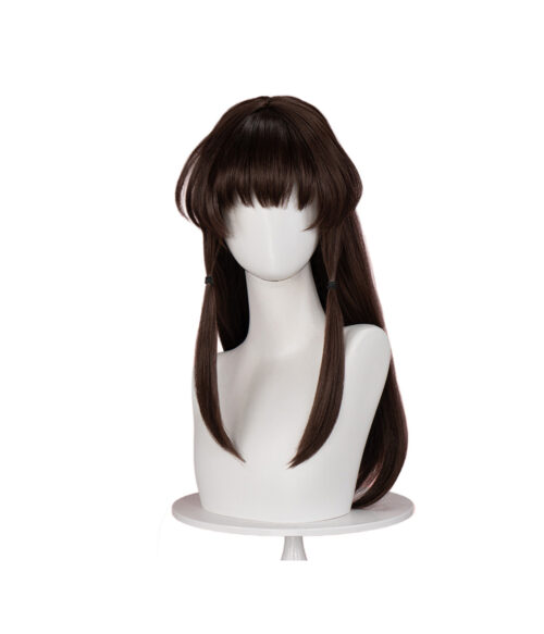 Cosplay Wig Lotus Land Story Hakurei Reimu Character Wig Halloween props Suitable for role-playing Heat Resistant Stylable Multiple Bright Colors Gift for Comic Exhibition Enthusiasts Holiday