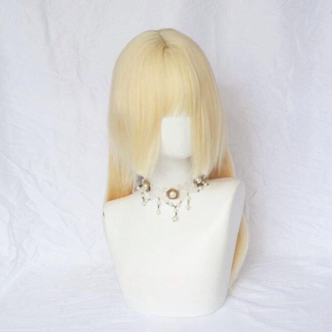 Cosplay Wig THE IDOLM@STER SHINY COLORS Hachimiya Meguru Character Wig Halloween props Suitable for role-playing Heat Resistant Stylable Multiple Bright Colors Gift for Comic Exhibition Enthusiasts Holiday - Image 4