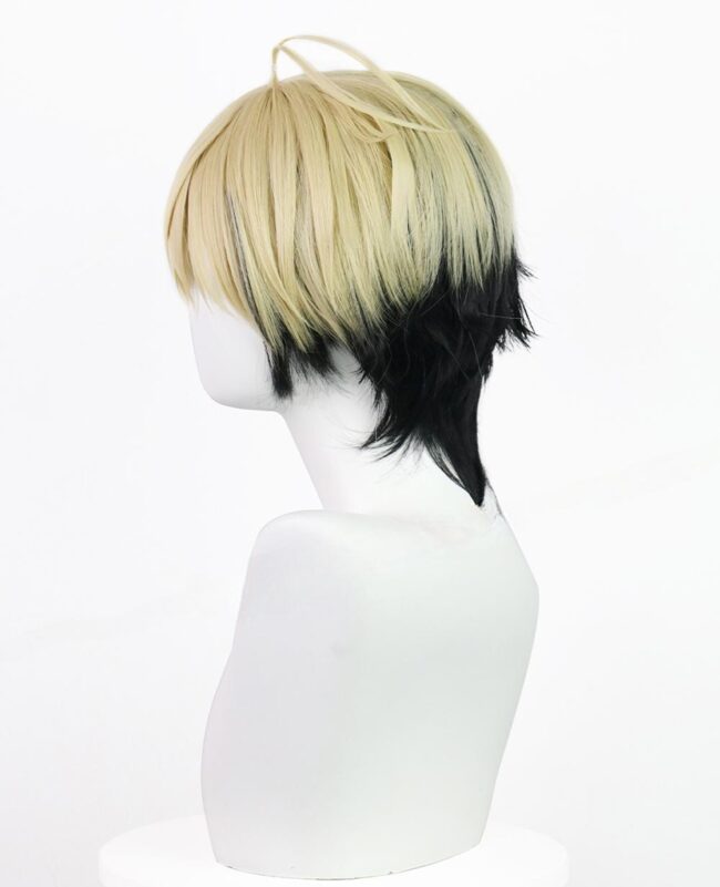 Cosplay Wig Compatible with Link Click Xia Fei Character Wig Halloween props Suitable for role-playing Heat Resistant Stylable Multiple Bright Colors Gift for Comic Exhibition Enthusiasts Holiday - Image 4