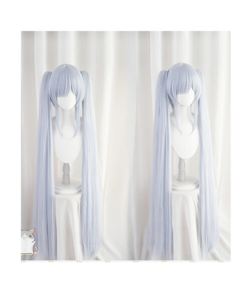 Cosplay Wig Compatible with Azur Lane HMS Janus Character Wig Suitable for role-playing Heat Resistant Stylable Multiple Bright Colors Gift for Comic Exhibition Enthusiasts Holiday