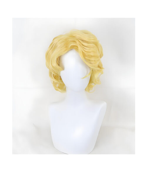 Cosplay Wig Mobile Suit Rau Le Creuset Character Wig Halloween props Suitable for role-playing Heat Resistant Stylable Multiple Bright Colors Gift for Comic Exhibition Enthusiasts Holiday