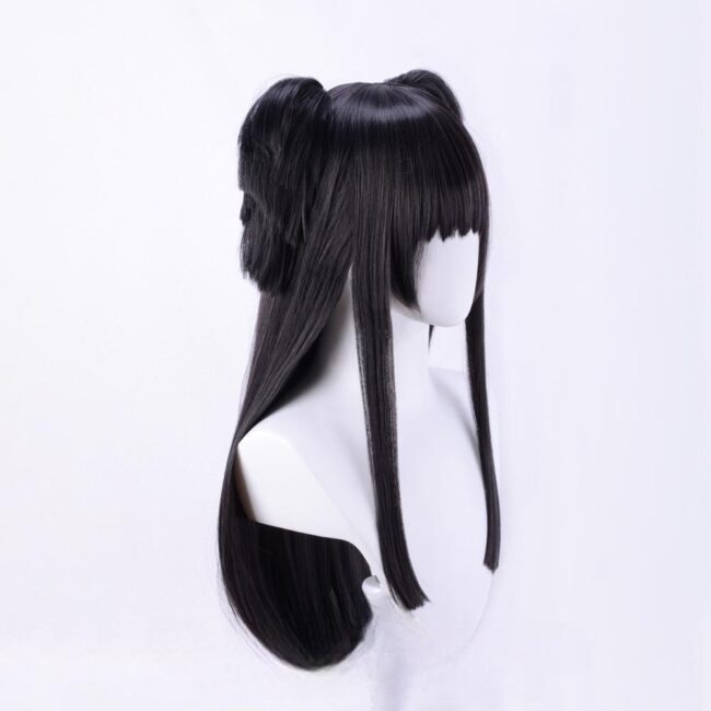 Cosplay Wig THE IDOLM@STER SHINY COLORS Mayuzumi Fuyuko Character Wig Halloween props Suitable for role-playing Heat Resistant Stylable Multiple Bright Colors Gift for Comic Exhibition Enthusiasts Holiday - Image 4