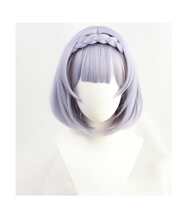 Cosplay Wig Genshin impact Noelle Character Wig Halloween props Suitable for role-playing Heat Resistant Stylable Multiple Bright Colors Gift for Comic Exhibition Enthusiasts Holiday - Image 4