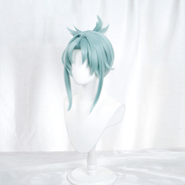 Cosplay Wig Genshin impact Madame Ping Character Wig Halloween props Suitable for role-playing Heat Resistant Stylable Multiple Bright Colors Gift for Comic Exhibition Enthusiasts Holiday - Image 3