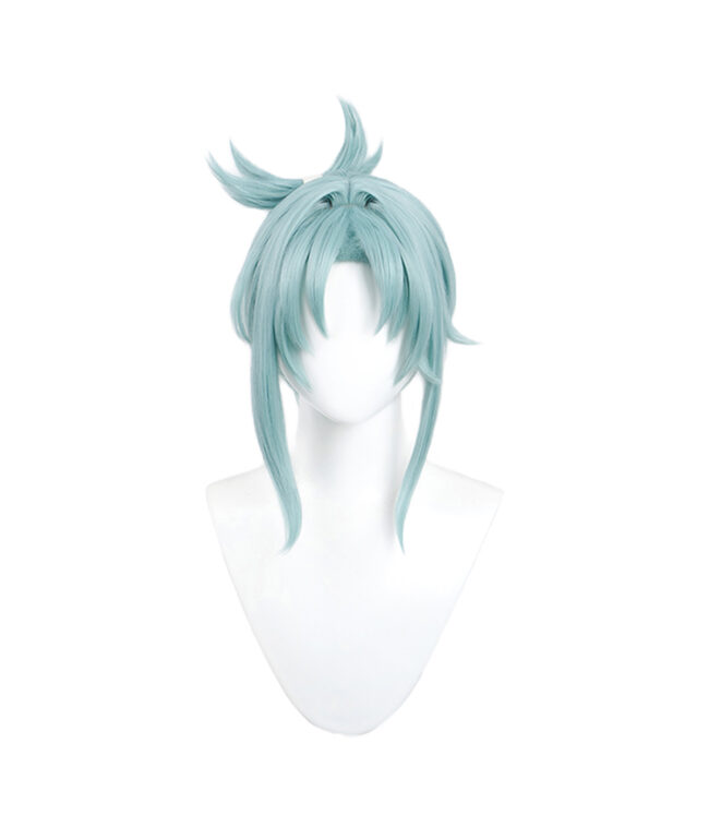 Cosplay Wig Genshin impact Madame Ping Character Wig Halloween props Suitable for role-playing Heat Resistant Stylable Multiple Bright Colors Gift for Comic Exhibition Enthusiasts Holiday