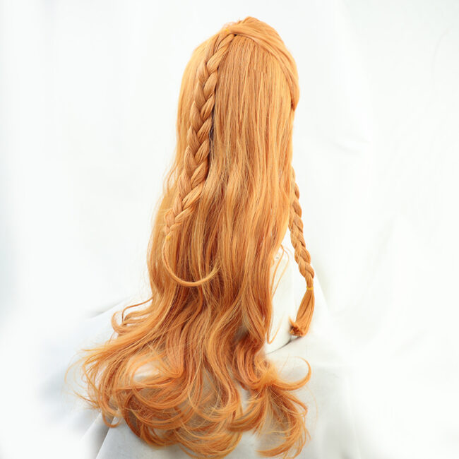 Cosplay Wig Genshin impact Aloy Character Wig Halloween props Suitable for role-playing Heat Resistant Stylable Multiple Bright Colors Gift for Comic Exhibition Enthusiasts Holiday - Image 2