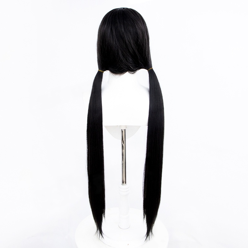 Cosplay Wig Compatible with Danganronpa Harukawa Maki Character Wig Halloween props Suitable for role-playing Heat Resistant Stylable Multiple Bright Colors Gift for Comic Exhibition Enthusiasts Holiday - Image 3