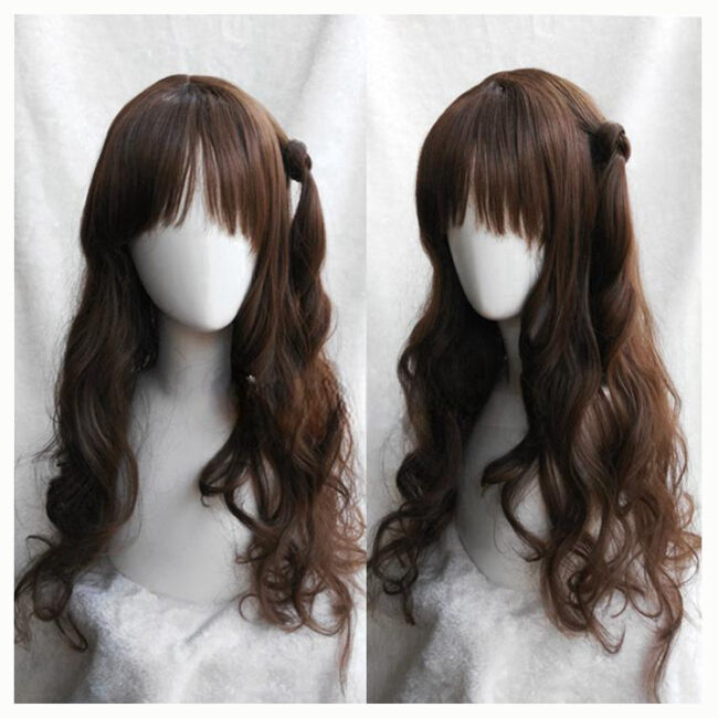 Cosplay Wig THE IDOLM@STER SHINY COLORS Shimamura Uzuki Character Wig Halloween props Suitable for role-playing Heat Resistant Stylable Multiple Bright Colors Gift for Comic Exhibition Enthusiasts Holiday - Image 2