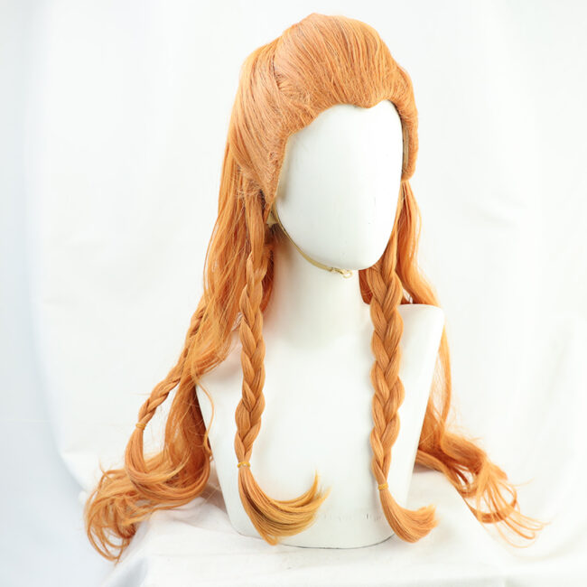 Cosplay Wig Genshin impact Aloy Character Wig Halloween props Suitable for role-playing Heat Resistant Stylable Multiple Bright Colors Gift for Comic Exhibition Enthusiasts Holiday - Image 3