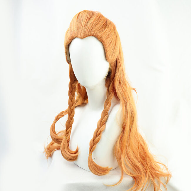 Cosplay Wig Genshin impact Aloy Character Wig Halloween props Suitable for role-playing Heat Resistant Stylable Multiple Bright Colors Gift for Comic Exhibition Enthusiasts Holiday - Image 4