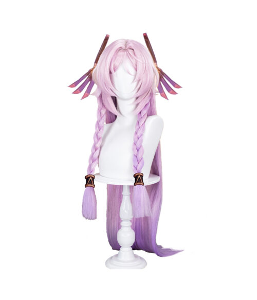 Cosplay Wig Genshin impact Citlali Character Wig Halloween props Suitable for role-playing Heat Resistant Stylable Multiple Bright Colors Gift for Comic Exhibition Enthusiasts Holiday