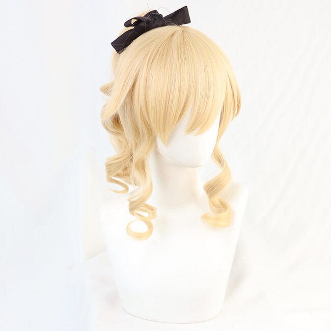 Cosplay Wig Genshin impact Jean Gunnhildr Character Wig Halloween props Suitable for role-playing Heat Resistant Stylable Multiple Bright Colors Gift for Comic Exhibition Enthusiasts Holiday - Image 4