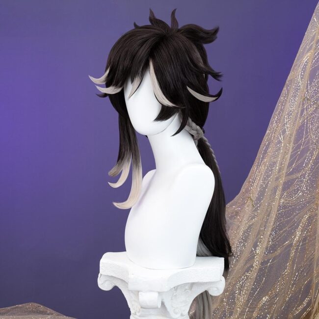 Cosplay Wig Genshin impact Sethos Character Wig Halloween props Suitable for role-playing Heat Resistant Stylable Multiple Bright Colors Gift for Comic Exhibition Enthusiasts Holiday - Image 3