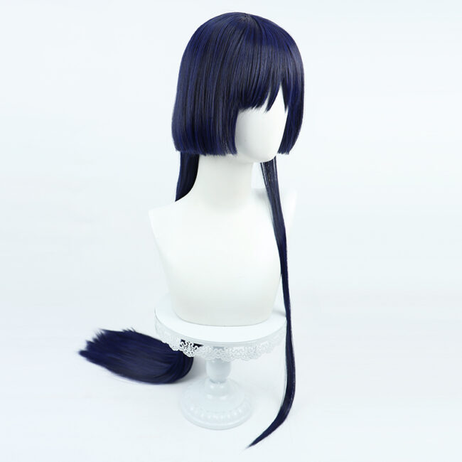 Cosplay Wig Genshin impact Kunikuzushi→Wanderer Character Wig Halloween props Suitable for role-playing Heat Resistant Stylable Multiple Bright Colors Gift for Comic Exhibition Enthusiasts Holiday - Image 3