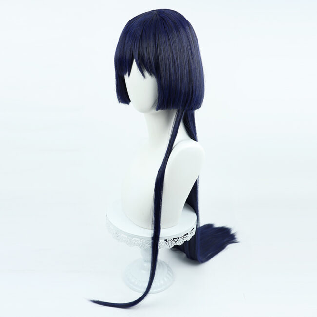 Cosplay Wig Genshin impact Kunikuzushi→Wanderer Character Wig Halloween props Suitable for role-playing Heat Resistant Stylable Multiple Bright Colors Gift for Comic Exhibition Enthusiasts Holiday - Image 4