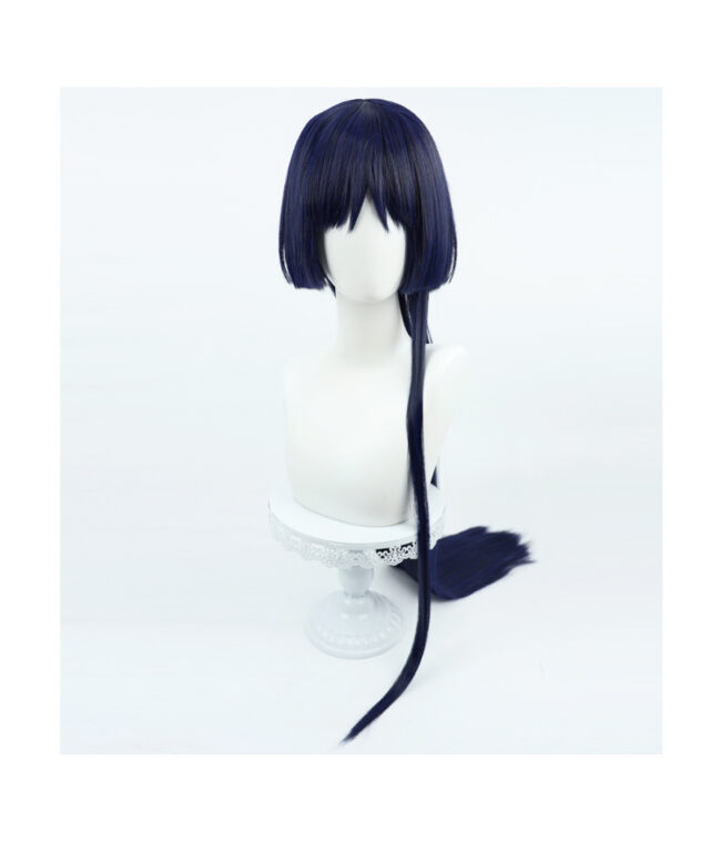 Cosplay Wig Genshin impact Kunikuzushi→Wanderer Character Wig Halloween props Suitable for role-playing Heat Resistant Stylable Multiple Bright Colors Gift for Comic Exhibition Enthusiasts Holiday