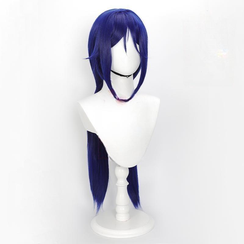 Cosplay Wig Compatible with IMSCARED Crazy MiSide Character Wig Halloween props Suitable for role-playing Heat Resistant Stylable Multiple Bright Colors Gift for Comic Exhibition Enthusiasts Holiday - Image 2