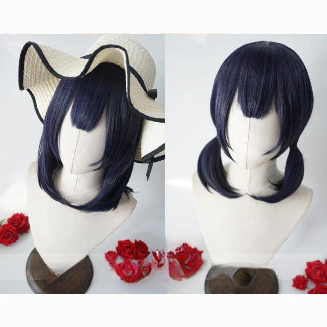 Cosplay Wig THE IDOLM@STER SHINY COLORS Morino Rinze Character Wig Halloween props Suitable for role-playing Heat Resistant Stylable Multiple Bright Colors Gift for Comic Exhibition Enthusiasts Holiday - Image 4