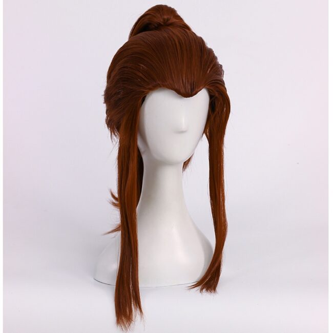 Cosplay Wig Compatible with Overwatch Brigitte Character Wig Halloween props Suitable for role-playing Heat Resistant Stylable Multiple Bright Colors Gift for Comic Exhibition Enthusiasts Holiday - Image 4