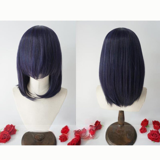Cosplay Wig THE IDOLM@STER SHINY COLORS Morino Rinze Character Wig Halloween props Suitable for role-playing Heat Resistant Stylable Multiple Bright Colors Gift for Comic Exhibition Enthusiasts Holiday - Image 5
