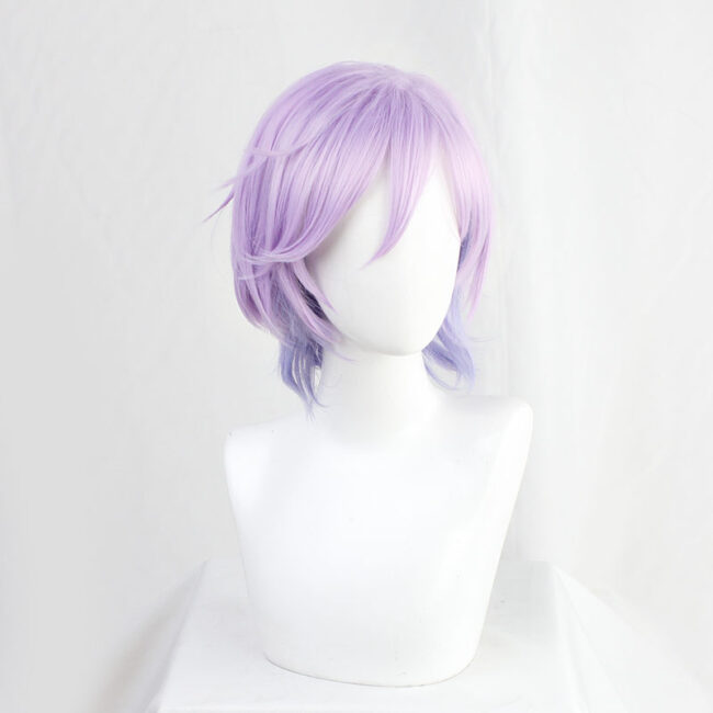 Cosplay Wig Compatible with Twisted-Wonderland Epel Felmier Character Wig Suitable for role-playing Heat Resistant Stylable Multiple Bright Colors Gift for Comic Exhibition Enthusiasts Holiday - Image 2