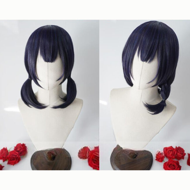 Cosplay Wig THE IDOLM@STER SHINY COLORS Morino Rinze Character Wig Halloween props Suitable for role-playing Heat Resistant Stylable Multiple Bright Colors Gift for Comic Exhibition Enthusiasts Holiday - Image 6