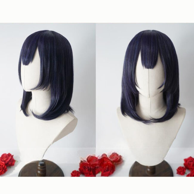 Cosplay Wig THE IDOLM@STER SHINY COLORS Morino Rinze Character Wig Halloween props Suitable for role-playing Heat Resistant Stylable Multiple Bright Colors Gift for Comic Exhibition Enthusiasts Holiday - Image 2