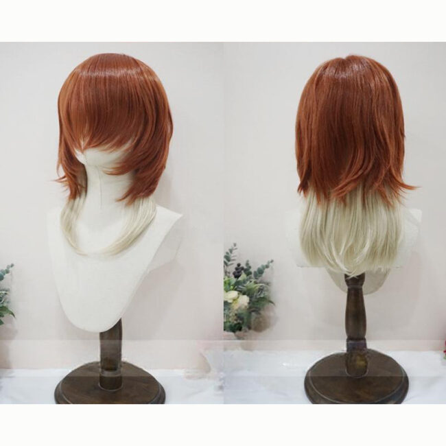 Cosplay Wig THE IDOLM@STER SHINY COLORS Aketa Mikoto Character Wig Halloween props Suitable for role-playing Heat Resistant Stylable Multiple Bright Colors Gift for Comic Exhibition Enthusiasts Holiday - Image 3