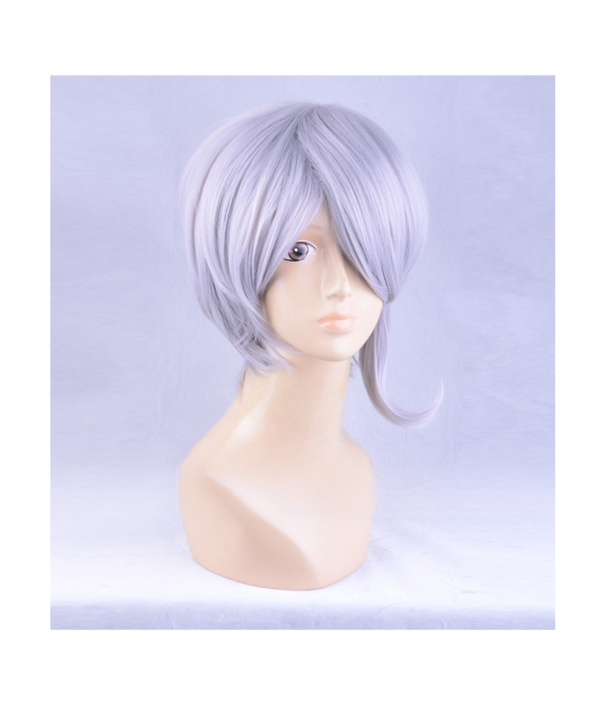 Cosplay Wig Compatible with Danganronpa Tōjō Kirumi Character Wig Halloween props Suitable for role-playing Heat Resistant Stylable Multiple Bright Colors Gift for Comic Exhibition Enthusiasts Holiday