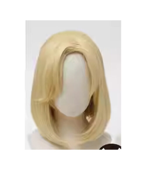 Cosplay Wig Compatible with Overwatch Mercy Character Wig Halloween props Suitable for role-playing Heat Resistant Stylable Multiple Bright Colors Gift for Comic Exhibition Enthusiasts Holiday