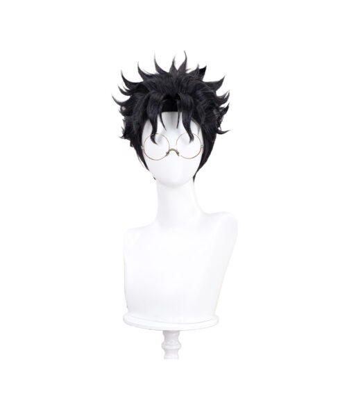 Cosplay Wig Compatible with DAN DA DAN Takakura Ken Character Wig Halloween props Suitable for role-playing Heat Resistant Stylable Multiple Bright Colors Gift for Comic Exhibition Enthusiasts Holiday