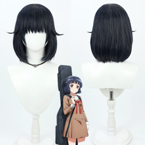 Cosplay Wig Compatible with BanG Dream! Ushigome Rimi Chisato Character Wig Halloween props Suitable for role-playing Heat Resistant Stylable Multiple Bright Colors Gift for Comic Exhibition Enthusiasts Holiday