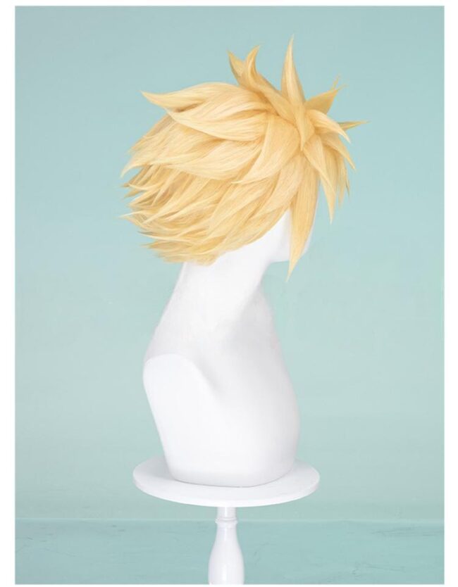 Cosplay Wig Final Fantasy Cloud Strife Character Wig Halloween props Suitable for role-playing Heat Resistant Stylable Multiple Bright Colors Gift for Comic Exhibition Enthusiasts Holiday - Image 4