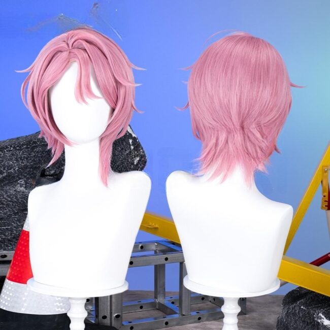 Cosplay Wig Compatible with DAN DA DAN Shiratori Aira Character Wig Halloween props Suitable for role-playing Heat Resistant Stylable Multiple Bright Colors Gift for Comic Exhibition Enthusiasts Holiday - Image 4