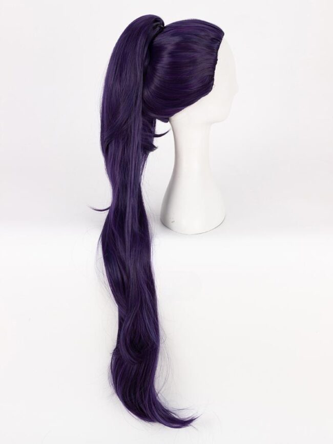Cosplay Wig Compatible with Overwatch Widowmaker Character Wig Halloween props Suitable for role-playing Heat Resistant Stylable Multiple Bright Colors Gift for Comic Exhibition Enthusiasts Holiday - Image 3