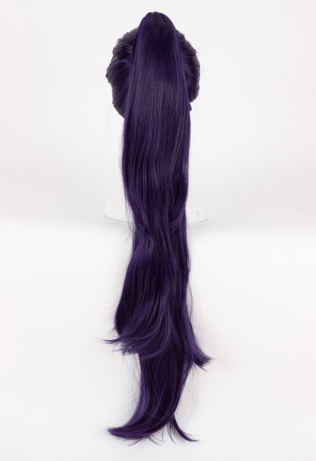 Cosplay Wig Compatible with Overwatch Widowmaker Character Wig Halloween props Suitable for role-playing Heat Resistant Stylable Multiple Bright Colors Gift for Comic Exhibition Enthusiasts Holiday - Image 2