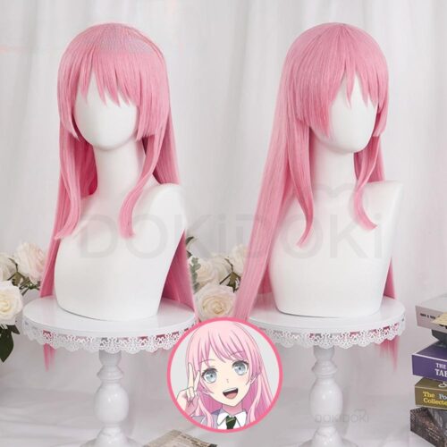 Cosplay Wig Compatible with BanG Dream! Chihaya Anon Chisato Character Wig Halloween props Suitable for role-playing Heat Resistant Stylable Multiple Bright Colors Gift for Comic Exhibition Enthusiasts Holiday
