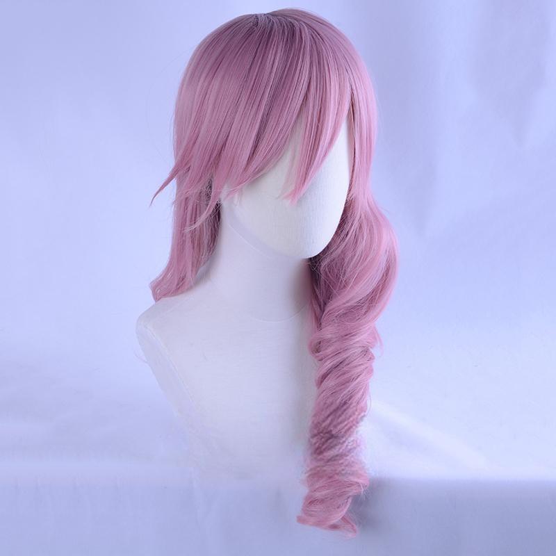 Cosplay Wig Final Fantasy Eclair Farron Character Wig Halloween props Suitable for role-playing Heat Resistant Stylable Multiple Bright Colors Gift for Comic Exhibition Enthusiasts Holiday - Image 4