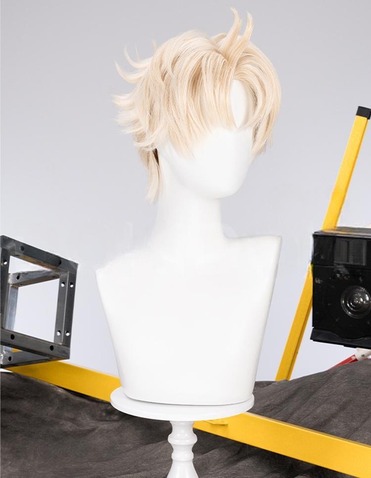 Cosplay Wig Compatible with DAN DA DAN Enjōji Jin Character Wig Halloween props Suitable for role-playing Heat Resistant Stylable Multiple Bright Colors Gift for Comic Exhibition Enthusiasts Holiday - Image 4