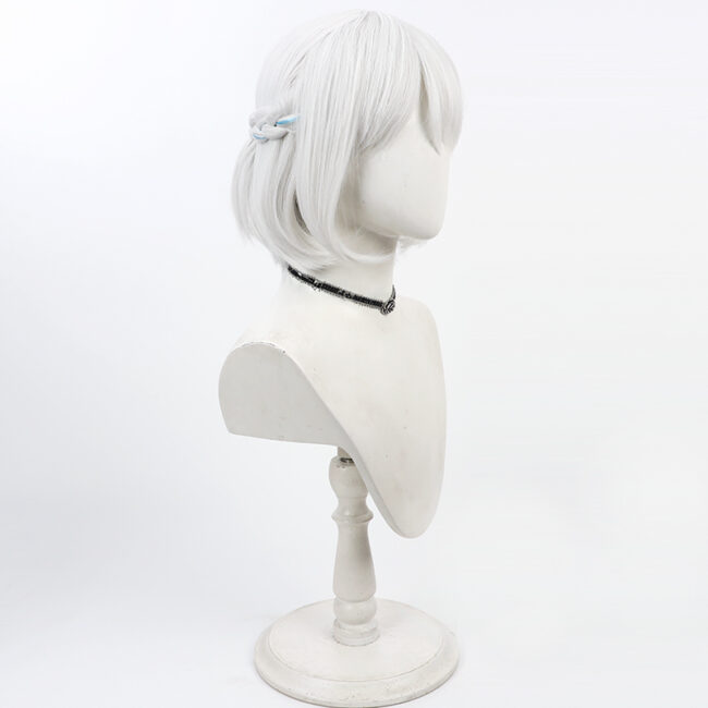 Cosplay Wig THE IDOLM@STER SHINY COLORS Katsuragi Lilja Character Wig Halloween props Suitable for role-playing Heat Resistant Stylable Multiple Bright Colors Gift for Comic Exhibition Enthusiasts Holiday - Image 4