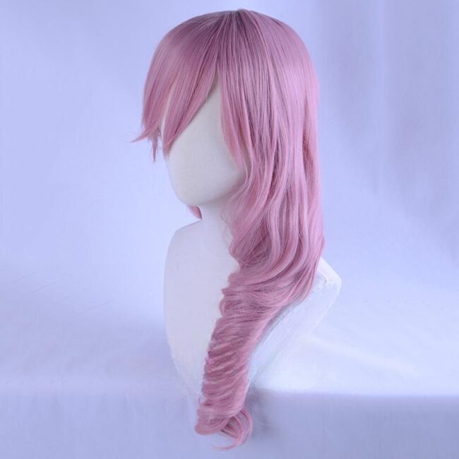 Cosplay Wig Final Fantasy Eclair Farron Character Wig Halloween props Suitable for role-playing Heat Resistant Stylable Multiple Bright Colors Gift for Comic Exhibition Enthusiasts Holiday - Image 5