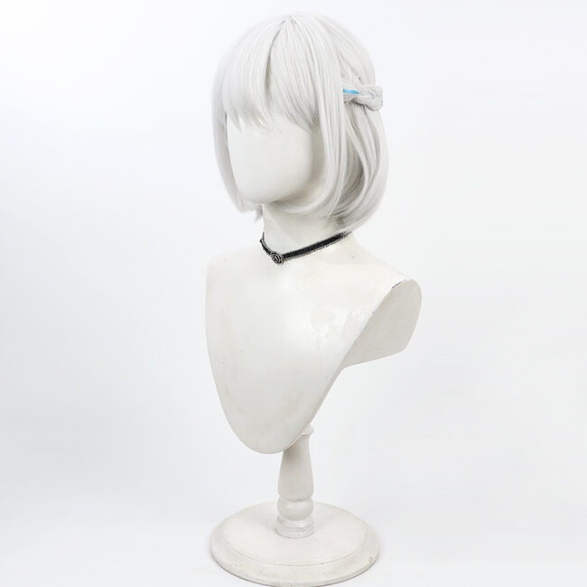 Cosplay Wig THE IDOLM@STER SHINY COLORS Katsuragi Lilja Character Wig Halloween props Suitable for role-playing Heat Resistant Stylable Multiple Bright Colors Gift for Comic Exhibition Enthusiasts Holiday - Image 2