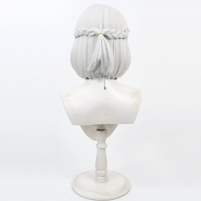Cosplay Wig THE IDOLM@STER SHINY COLORS Katsuragi Lilja Character Wig Halloween props Suitable for role-playing Heat Resistant Stylable Multiple Bright Colors Gift for Comic Exhibition Enthusiasts Holiday - Image 3