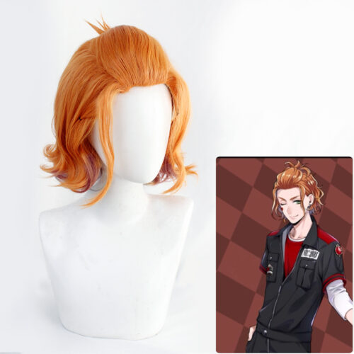 Cosplay Wig Compatible with Twisted-Wonderland Cater Diamond Character Wig Suitable for role-playing Heat Resistant Stylable Multiple Bright Colors Gift for Comic Exhibition Enthusiasts Holiday