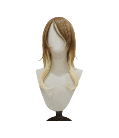 Cosplay Wig THE IDOLM@STER SHINY COLORS Izumi Mei Character Wig Halloween props Suitable for role-playing Heat Resistant Stylable Multiple Bright Colors Gift for Comic Exhibition Enthusiasts Holiday
