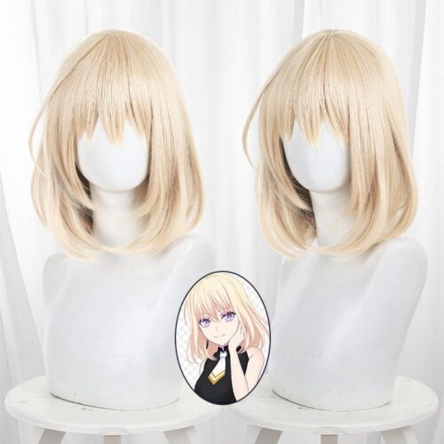 Cosplay Wig Compatible with BanG Dream! Misumi Uika Character Wig Halloween props Suitable for role-playing Heat Resistant Stylable Multiple Bright Colors Gift for Comic Exhibition Enthusiasts Holiday