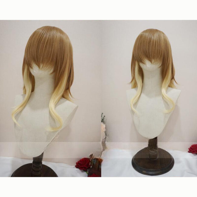 Cosplay Wig THE IDOLM@STER SHINY COLORS Izumi Mei Character Wig Halloween props Suitable for role-playing Heat Resistant Stylable Multiple Bright Colors Gift for Comic Exhibition Enthusiasts Holiday - Image 2